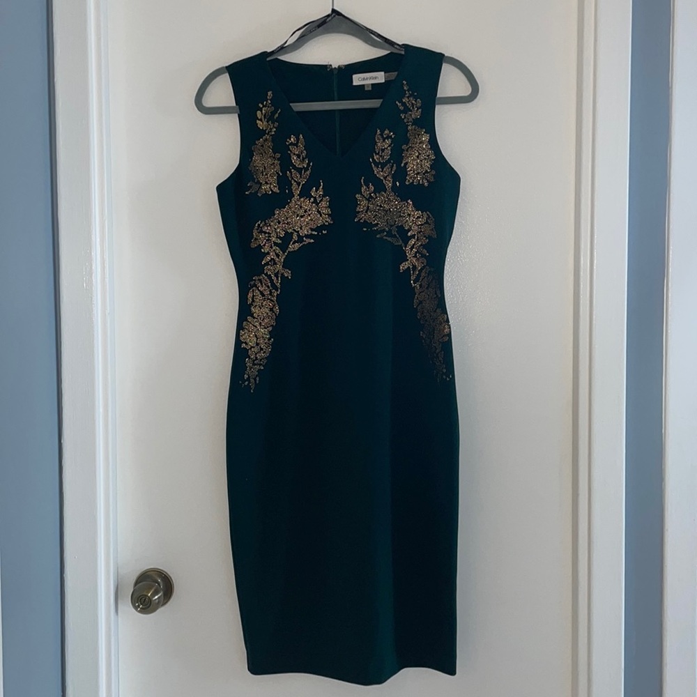 Green Calvin Klein Dress